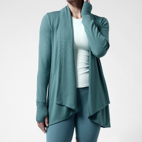 Athleta Sweaters Athleta Pranayama Wrap Cardigan Poshmark